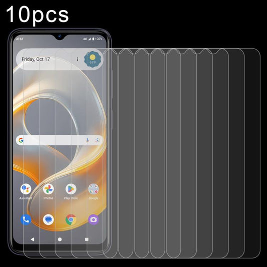 10-pack 2.5D tempered glass screen protectors for phone screen, multiple sheets