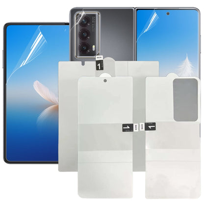 3 in 1 Full Screen Protector Explosion-proof Hydrogel Film, For Honor Magic Vs2 / V2