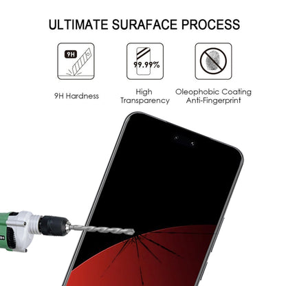 9H tempered glass screen protector with anti-fingerprint and high clarity layers
