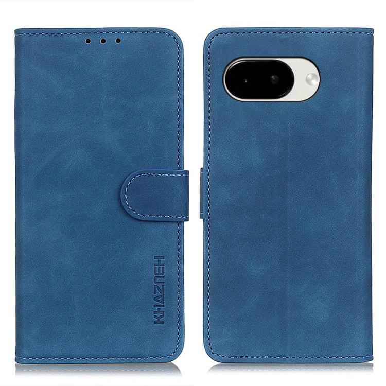 KHAZNEH Retro Texture Flip Leather Phone Case, For Google Pixel 11a, For Google Pixel 11 Pro XL, For Google Pixel 11 / 11 Pro, For Google Pixel 10a, For Google Pixel 10 Pro / 9 Pro, For Google Pixel 10 / 9, For Google Pixel 8a