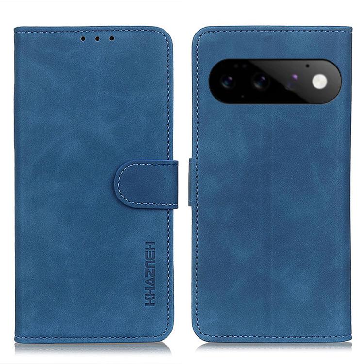 KHAZNEH Retro Texture Flip Leather Phone Case, For Google Pixel 11a, For Google Pixel 11 Pro XL, For Google Pixel 11 / 11 Pro, For Google Pixel 10a, For Google Pixel 10 Pro / 9 Pro, For Google Pixel 10 / 9, For Google Pixel 8a
