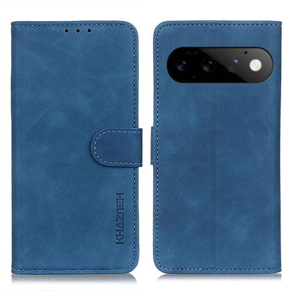 KHAZNEH Retro Texture Flip Leather Phone Case, For Google Pixel 11a, For Google Pixel 11 Pro XL, For Google Pixel 11 / 11 Pro, For Google Pixel 10a, For Google Pixel 10 Pro / 9 Pro, For Google Pixel 10 / 9, For Google Pixel 8a
