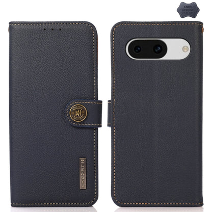 KHAZNEH Custer Genuine Leather RFID Phone Case, For Google Pixel 11 Pro XL, For Google Pixel 11, For Google Pixel 11 Pro, For Google Pixel 10a, For Google Pixel 9a, For Google Pixel 9 Pro, For Google Pixel 9, For Google Pixel 8a