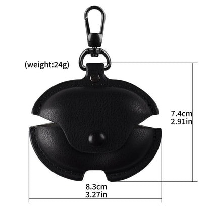 Business Leather Earphone Protective Case with Hook, For Huawei FreeBuds Pro 5 / 4 / 3, For Huawei FreeClip 2, For Huawei FreeBuds SE 4 ANC, For Huawei FreeBuds 7i, For Huawei FreeClip