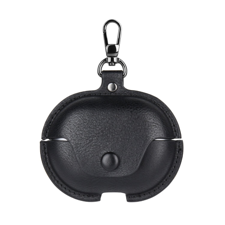 Business Leather Earphone Protective Case with Hook, For Huawei FreeBuds Pro 5 / 4 / 3, For Huawei FreeClip 2, For Huawei FreeBuds SE 4 ANC, For Huawei FreeBuds 7i, For Huawei FreeClip