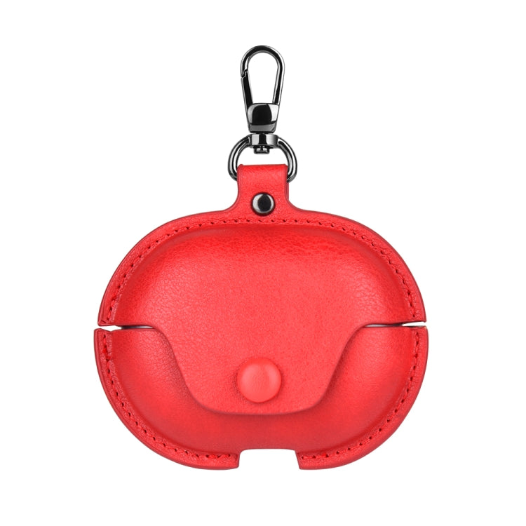Business Leather Earphone Protective Case with Hook, For Huawei FreeBuds Pro 5 / 4 / 3, For Huawei FreeClip 2, For Huawei FreeBuds SE 4 ANC, For Huawei FreeBuds 7i, For Huawei FreeClip