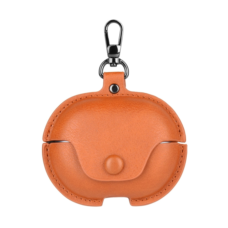 Business Leather Earphone Protective Case with Hook, For Huawei FreeBuds Pro 5 / 4 / 3, For Huawei FreeClip 2, For Huawei FreeBuds SE 4 ANC, For Huawei FreeBuds 7i, For Huawei FreeClip