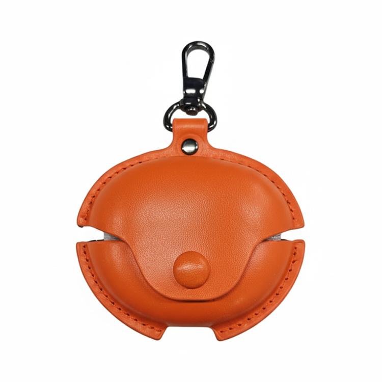 Business Leather Earphone Protective Case with Hook, For Huawei FreeBuds Pro 5 / 4 / 3, For Huawei FreeClip 2, For Huawei FreeBuds SE 4 ANC, For Huawei FreeBuds 7i, For Huawei FreeClip