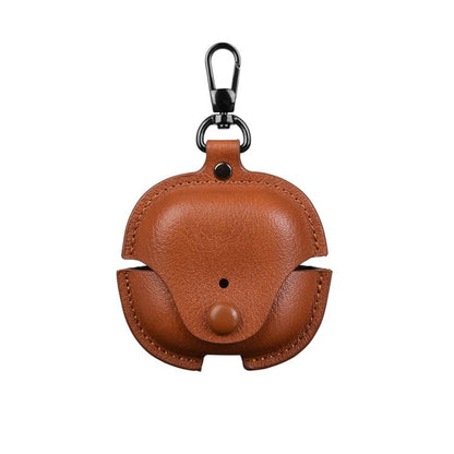 Business Leather Earphone Protective Case with Hook, For Huawei FreeBuds Pro 5 / 4 / 3, For Huawei FreeClip 2, For Huawei FreeBuds SE 4 ANC, For Huawei FreeBuds 7i, For Huawei FreeClip