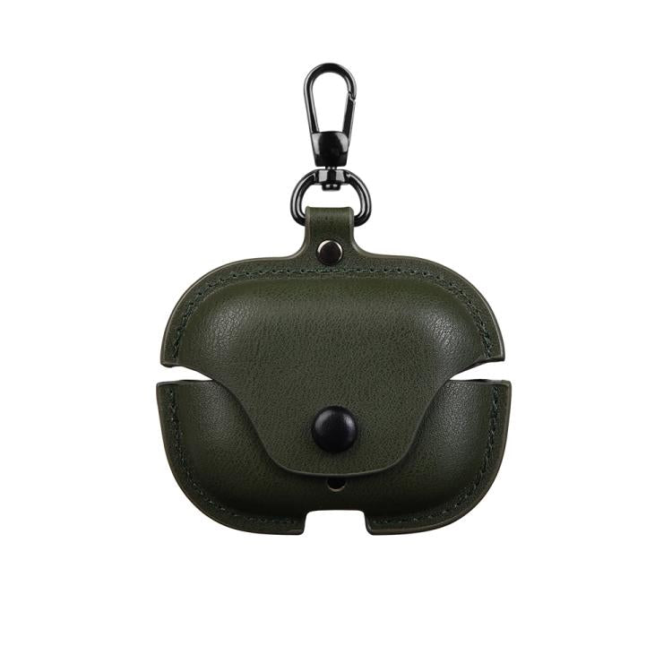 Business Leather Earphone Protective Case with Hook, For Huawei FreeBuds Pro 5 / 4 / 3, For Huawei FreeClip 2, For Huawei FreeBuds SE 4 ANC, For Huawei FreeBuds 7i, For Huawei FreeClip