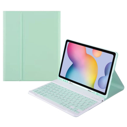 Square Cap Bluetooth Keyboard Leather Case with Pen Slot, For Samsung Galaxy Tab S9 FE+, For Samsung Galaxy Tab A9+, For Samsung Galaxy Tab A9, For Samsung Galaxy Tab S9 FE