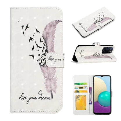 Oil Embossed 3D Drawing Leather Phone Case, For OPPO A94 5G, For OPPO A54 5G / A74 / A93, For OPPO A52, For OPPO A79 5G, For OPPO A57