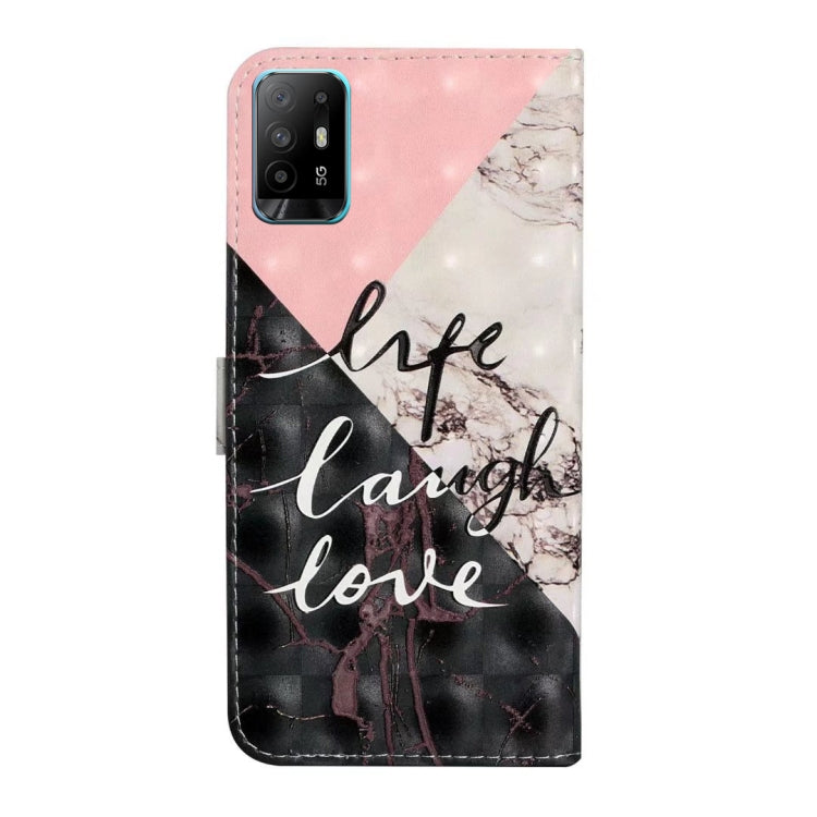 Oil Embossed 3D Drawing Leather Phone Case, For OPPO A94 5G, For OPPO A54 5G / A74 / A93, For OPPO A52, For OPPO A79 5G, For OPPO A57