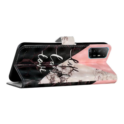 Oil Embossed 3D Drawing Leather Phone Case, For OPPO A94 5G, For OPPO A54 5G / A74 / A93, For OPPO A52, For OPPO A79 5G, For OPPO A57