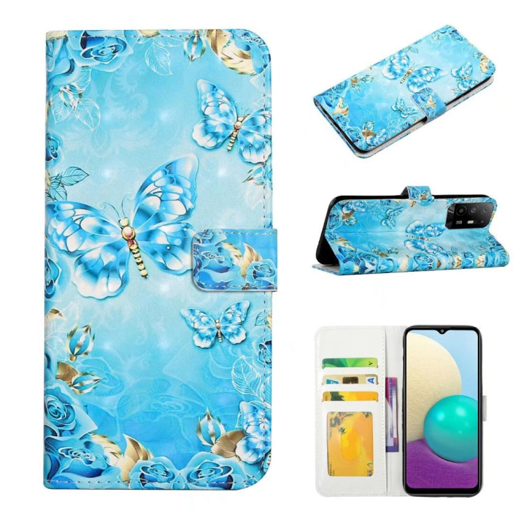 Oil Embossed 3D Drawing Leather Phone Case, For OPPO A94 5G, For OPPO A54 5G / A74 / A93, For OPPO A52, For OPPO A79 5G, For OPPO A57