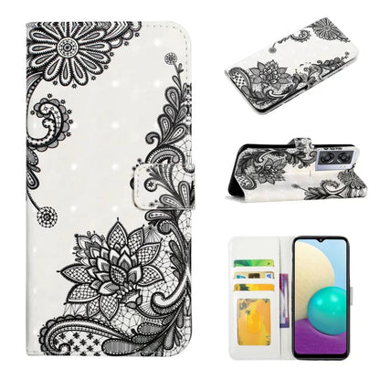 Oil Embossed 3D Drawing Leather Phone Case, For OPPO A94 5G, For OPPO A54 5G / A74 / A93, For OPPO A52, For OPPO A79 5G, For OPPO A57