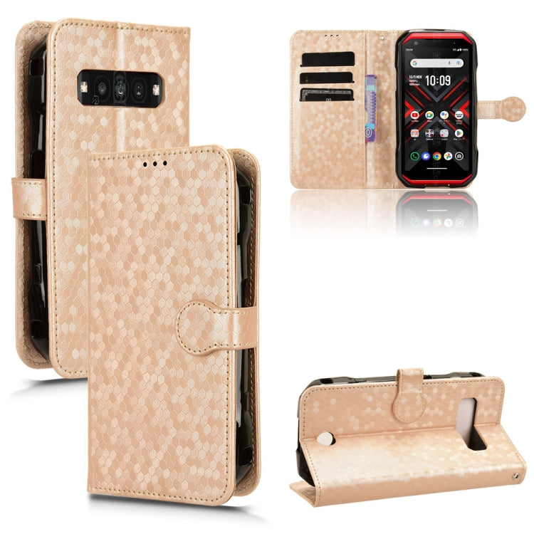 Honeycomb Dot Texture Leather Phone Case, For Kyocera Digno SX5 KC-S306, For Kyocera Torgue G07, For Kyocera Digno SX4 / BX3, For Kyocera Torque G06 KYG03
