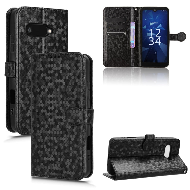 Honeycomb Dot Texture Leather Phone Case, For Kyocera Digno SX5 KC-S306, For Kyocera Torgue G07, For Kyocera Digno SX4 / BX3, For Kyocera Torque G06 KYG03