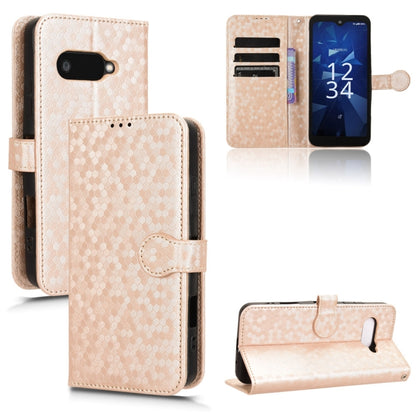 Honeycomb Dot Texture Leather Phone Case, For Kyocera Digno SX5 KC-S306, For Kyocera Torgue G07, For Kyocera Digno SX4 / BX3, For Kyocera Torque G06 KYG03