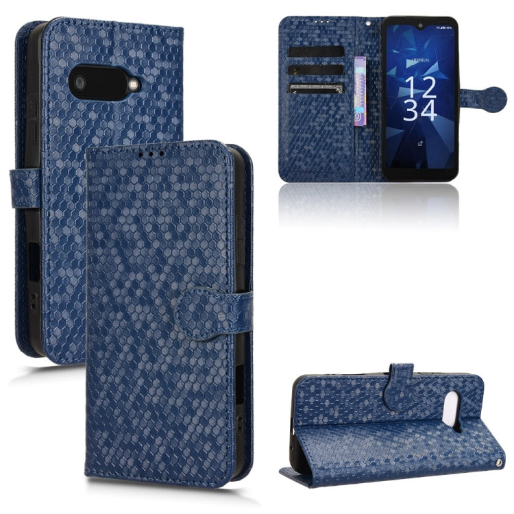Honeycomb Dot Texture Leather Phone Case, For Kyocera Digno SX5 KC-S306, For Kyocera Torgue G07, For Kyocera Digno SX4 / BX3, For Kyocera Torque G06 KYG03