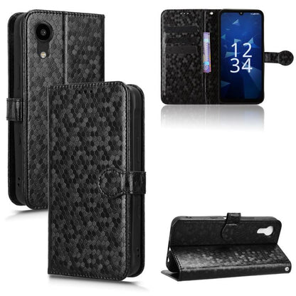 Honeycomb Dot Texture Leather Phone Case, For Kyocera Digno SX5 KC-S306, For Kyocera Torgue G07, For Kyocera Digno SX4 / BX3, For Kyocera Torque G06 KYG03