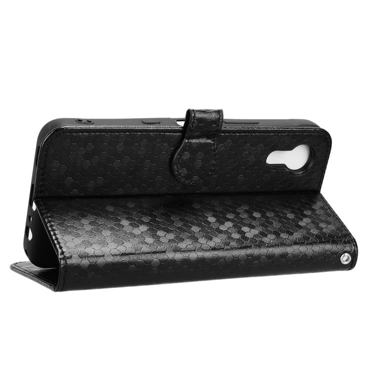 Honeycomb Dot Texture Leather Phone Case, For Kyocera Digno SX5 KC-S306, For Kyocera Torgue G07, For Kyocera Digno SX4 / BX3, For Kyocera Torque G06 KYG03