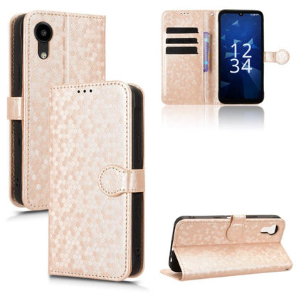 Honeycomb Dot Texture Leather Phone Case, For Kyocera Digno SX5 KC-S306, For Kyocera Torgue G07, For Kyocera Digno SX4 / BX3, For Kyocera Torque G06 KYG03