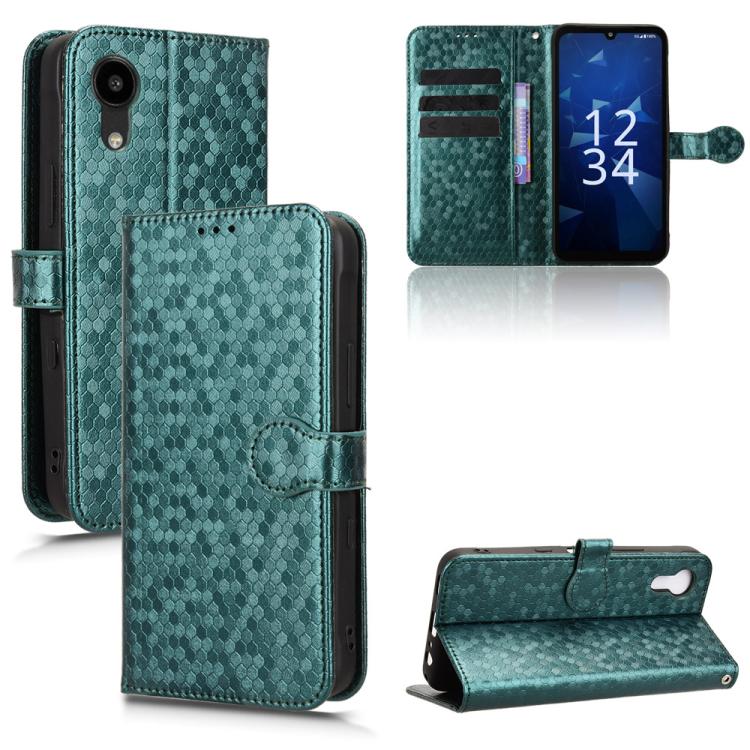 Honeycomb Dot Texture Leather Phone Case, For Kyocera Digno SX5 KC-S306, For Kyocera Torgue G07, For Kyocera Digno SX4 / BX3, For Kyocera Torque G06 KYG03
