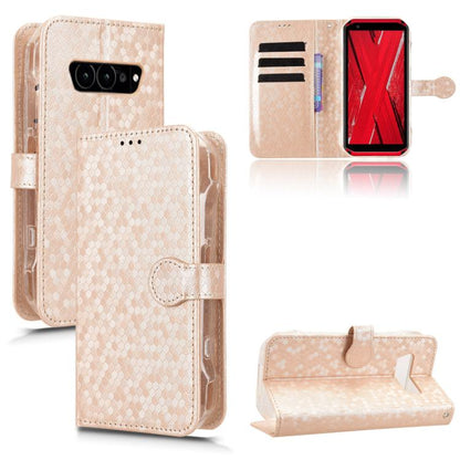 Honeycomb Dot Texture Leather Phone Case, For Kyocera Digno SX5 KC-S306, For Kyocera Torgue G07, For Kyocera Digno SX4 / BX3, For Kyocera Torque G06 KYG03