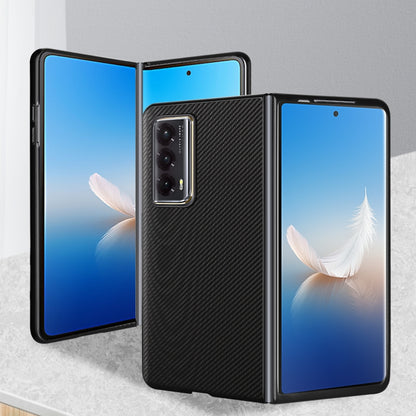 ViLi TC Series Kevlar Carbon Fiber Texture Phone Case, For Honor Magic V2 RSR Porsche Design, For Honor Magic Vs2, For Honor Magic V2