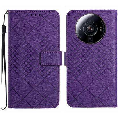 Rhombic Grid Texture Leather Phone Case, For Xiaomi 13 Ultra, For Xiaomi Redmi Note 12 4G Global, For Xiaomi Redmi A1 / A2, For Xiaomi Redmi 11A / Poco C55, For Xiaomi Redmi Note 12 Pro+ India, For Xiaomi Redmi Note 12 Pro India                        ...