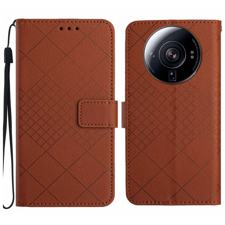 Rhombic Grid Texture Leather Phone Case, For Xiaomi 13 Ultra, For Xiaomi Redmi Note 12 4G Global, For Xiaomi Redmi A1 / A2, For Xiaomi Redmi 11A / Poco C55, For Xiaomi Redmi Note 12 Pro+ India, For Xiaomi Redmi Note 12 Pro India                        ...