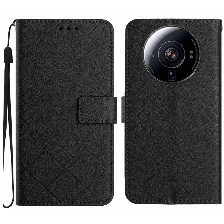 Rhombic Grid Texture Leather Phone Case, For Xiaomi 13 Ultra, For Xiaomi Redmi Note 12 4G Global, For Xiaomi Redmi A1 / A2, For Xiaomi Redmi 11A / Poco C55, For Xiaomi Redmi Note 12 Pro+ India, For Xiaomi Redmi Note 12 Pro India                        ...
