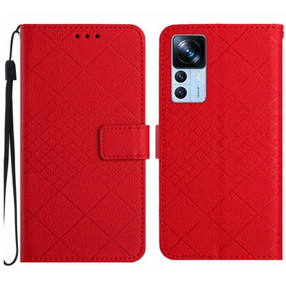 Rhombic Grid Texture Leather Phone Case, For Xiaomi 13 Ultra, For Xiaomi Redmi Note 12 4G Global, For Xiaomi Redmi A1 / A2, For Xiaomi Redmi 11A / Poco C55, For Xiaomi Redmi Note 12 Pro+ India, For Xiaomi Redmi Note 12 Pro India                        ...