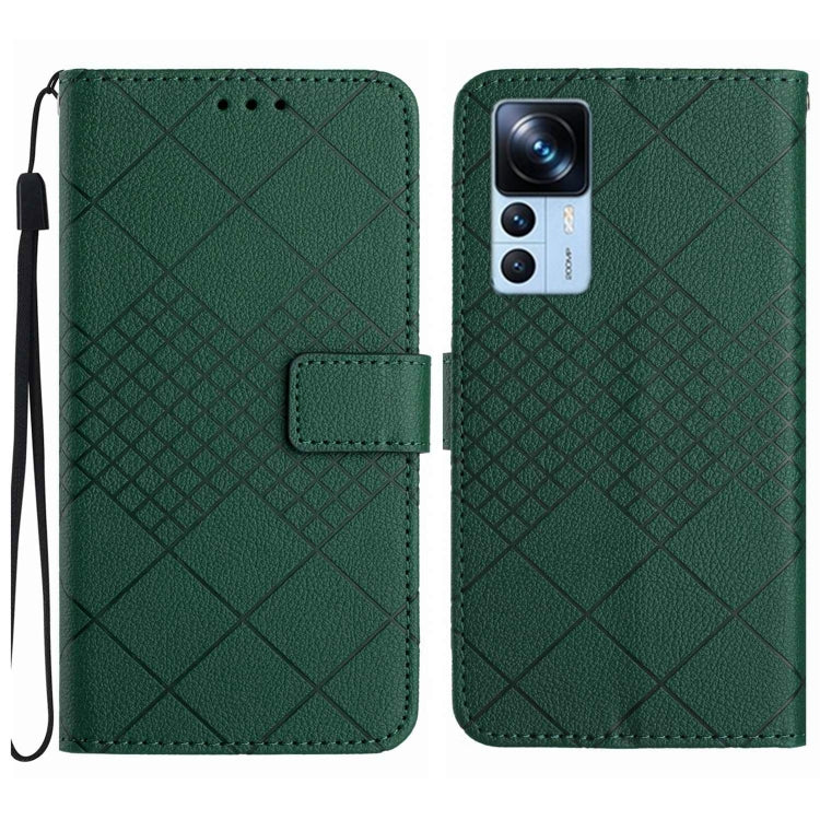 Rhombic Grid Texture Leather Phone Case, For Xiaomi 13 Ultra, For Xiaomi Redmi Note 12 4G Global, For Xiaomi Redmi A1 / A2, For Xiaomi Redmi 11A / Poco C55, For Xiaomi Redmi Note 12 Pro+ India, For Xiaomi Redmi Note 12 Pro India                        ...