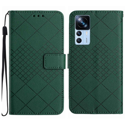 Rhombic Grid Texture Leather Phone Case, For Xiaomi 13 Ultra, For Xiaomi Redmi Note 12 4G Global, For Xiaomi Redmi A1 / A2, For Xiaomi Redmi 11A / Poco C55, For Xiaomi Redmi Note 12 Pro+ India, For Xiaomi Redmi Note 12 Pro India                        ...