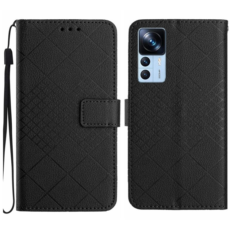 Rhombic Grid Texture Leather Phone Case, For Xiaomi 13 Ultra, For Xiaomi Redmi Note 12 4G Global, For Xiaomi Redmi A1 / A2, For Xiaomi Redmi 11A / Poco C55, For Xiaomi Redmi Note 12 Pro+ India, For Xiaomi Redmi Note 12 Pro India                        ...