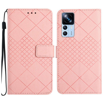 Rhombic Grid Texture Leather Phone Case, For Xiaomi 13 Ultra, For Xiaomi Redmi Note 12 4G Global, For Xiaomi Redmi A1 / A2, For Xiaomi Redmi 11A / Poco C55, For Xiaomi Redmi Note 12 Pro+ India, For Xiaomi Redmi Note 12 Pro India                        ...