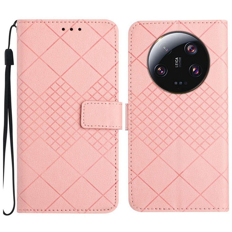 Rhombic Grid Texture Leather Phone Case, For Xiaomi 13 Ultra, For Xiaomi Redmi Note 12 4G Global, For Xiaomi Redmi A1 / A2, For Xiaomi Redmi 11A / Poco C55, For Xiaomi Redmi Note 12 Pro+ India, For Xiaomi Redmi Note 12 Pro India                        ...