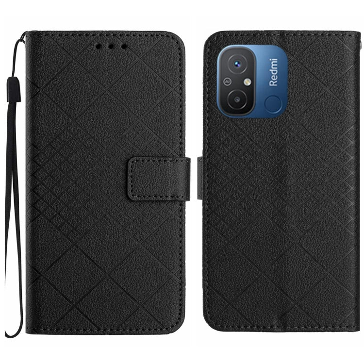 Rhombic Grid Texture Leather Phone Case, For Xiaomi 13 Ultra, For Xiaomi Redmi Note 12 4G Global, For Xiaomi Redmi A1 / A2, For Xiaomi Redmi 11A / Poco C55, For Xiaomi Redmi Note 12 Pro+ India, For Xiaomi Redmi Note 12 Pro India                        ...