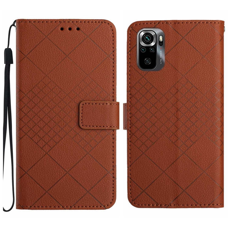 Rhombic Grid Texture Leather Phone Case, For Xiaomi 13 Ultra, For Xiaomi Redmi Note 12 4G Global, For Xiaomi Redmi A1 / A2, For Xiaomi Redmi 11A / Poco C55, For Xiaomi Redmi Note 12 Pro+ India, For Xiaomi Redmi Note 12 Pro India                        ...