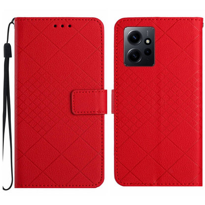 Rhombic Grid Texture Leather Phone Case, For Xiaomi 13 Ultra, For Xiaomi Redmi Note 12 4G Global, For Xiaomi Redmi A1 / A2, For Xiaomi Redmi 11A / Poco C55, For Xiaomi Redmi Note 12 Pro+ India, For Xiaomi Redmi Note 12 Pro India                        ...
