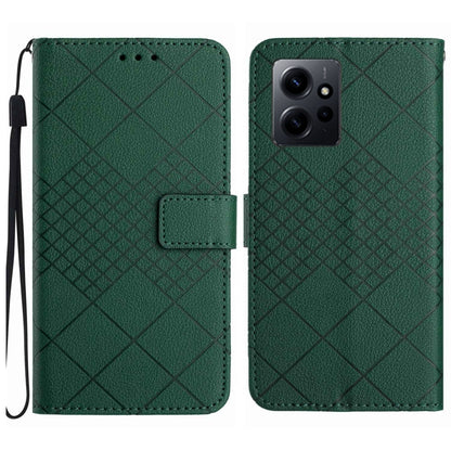 Rhombic Grid Texture Leather Phone Case, For Xiaomi 13 Ultra, For Xiaomi Redmi Note 12 4G Global, For Xiaomi Redmi A1 / A2, For Xiaomi Redmi 11A / Poco C55, For Xiaomi Redmi Note 12 Pro+ India, For Xiaomi Redmi Note 12 Pro India                        ...