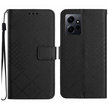 Rhombic Grid Texture Leather Phone Case, For Xiaomi 13 Ultra, For Xiaomi Redmi Note 12 4G Global, For Xiaomi Redmi A1 / A2, For Xiaomi Redmi 11A / Poco C55, For Xiaomi Redmi Note 12 Pro+ India, For Xiaomi Redmi Note 12 Pro India                        ...