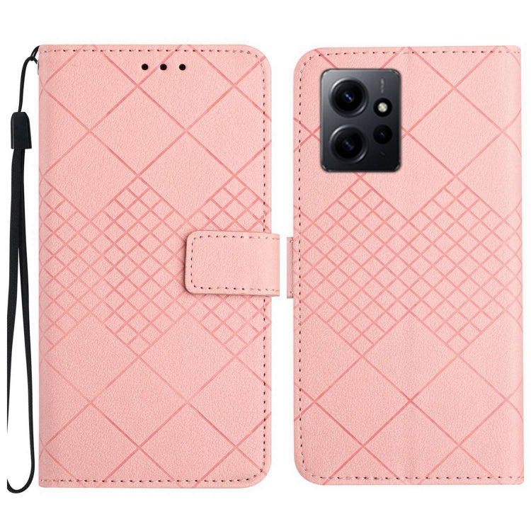Rhombic Grid Texture Leather Phone Case, For Xiaomi 13 Ultra, For Xiaomi Redmi Note 12 4G Global, For Xiaomi Redmi A1 / A2, For Xiaomi Redmi 11A / Poco C55, For Xiaomi Redmi Note 12 Pro+ India, For Xiaomi Redmi Note 12 Pro India                        ...