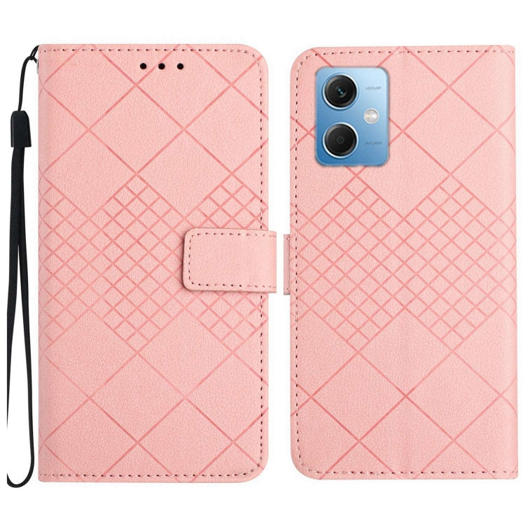 Rhombic Grid Texture Leather Phone Case, For Xiaomi 13 Ultra, For Xiaomi Redmi Note 12 4G Global, For Xiaomi Redmi A1 / A2, For Xiaomi Redmi 11A / Poco C55, For Xiaomi Redmi Note 12 Pro+ India, For Xiaomi Redmi Note 12 Pro India                        ...