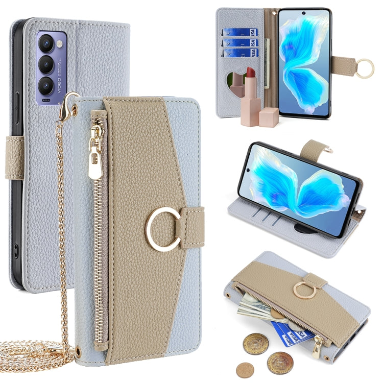 Crossbody Litchi Texture Leather Phone Case, For Tecno Pova Curve 2 5G, For Tecno Camon 50 Pro 4G, For Tecno Camon 50 4G, For Tecno Pova Slim 5G, For Tecno Pova 7 Pro, For Tecno Pova 7 5G, For Tecno Spark 40 Pro+ 4G, For Tecno Spark 40 Pro 4G          ...