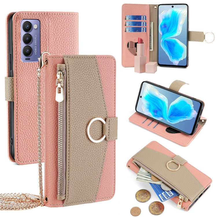Crossbody Litchi Texture Leather Phone Case, For Tecno Pova Curve 2 5G, For Tecno Camon 50 Pro 4G, For Tecno Camon 50 4G, For Tecno Pova Slim 5G, For Tecno Pova 7 Pro, For Tecno Pova 7 5G, For Tecno Spark 40 Pro+ 4G, For Tecno Spark 40 Pro 4G          ...