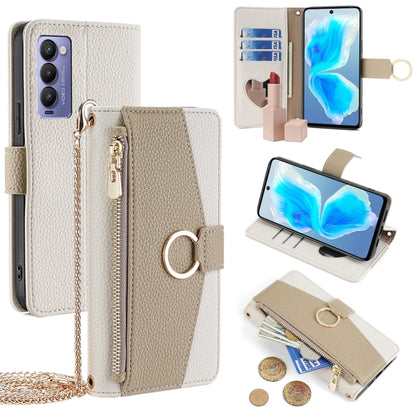 Crossbody Litchi Texture Leather Phone Case, For Tecno Pova Curve 2 5G, For Tecno Camon 50 Pro 4G, For Tecno Camon 50 4G, For Tecno Pova Slim 5G, For Tecno Pova 7 Pro, For Tecno Pova 7 5G, For Tecno Spark 40 Pro+ 4G, For Tecno Spark 40 Pro 4G          ...