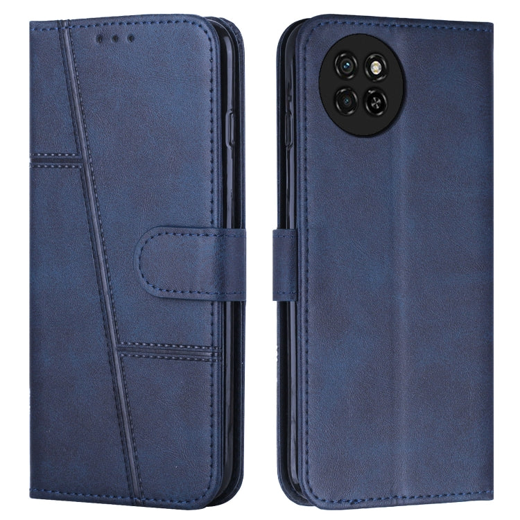 Stitching Calf Texture Buckle Leather Phone Case, For itel S23+, For itel S23
